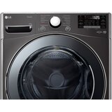 LG F11WM17TS2B Pralni stroj 17 kg crne barve, velika kapaciteta | Shoptok.si