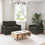  Set sofe 2 pcs Antracit Poliester Cijene