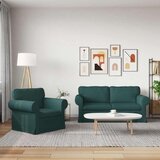 SOFA 2 pcs Tamnozelena Metal | shoptok.hr