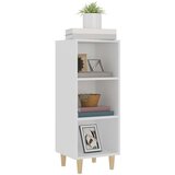  Komoda bijela 34 5 x 32 5 x 90 cm od konstruiranog drva | shoptok.hr