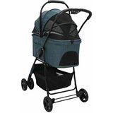  Sklopiva kolica za kućne ljubimce Zelena 81 x 47 x 99 cm | shoptok.hr