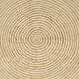  Tepih Prirodna i bijela 300 x 300 cm Juta | shoptok.hr