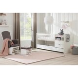 My Baby Lou OTROŠKA POSTELJICA All in One bukev masivno bela | Shoptok.si