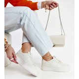 Gemre Beige platform sneakers Mentha | Shoptok.si