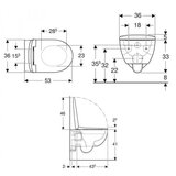 Geberit WC ŠOLJA GEBERIT SELNOVA SET 501.750.00.2 | ePonuda.com