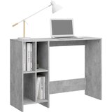 vidaXL Stol za prijenosno računalo boja betona 102,5x35x75 cm iverica | shoptok.hr