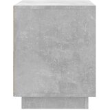  Noćni ormarići 2 kom boja betona 44x35x45 cm konstruirano drvo | shoptok.hr
