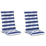  Jastučić za van 2 pcs Plava i bijela 120 x 50 x 7 cm Tkanina | Eponuda.com