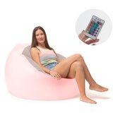 InnovaGoods Fotelja na Napuhavanje s Višebojnim LED Svjetlom i Daljinskim Upravljačem Chight | shoptok.hr