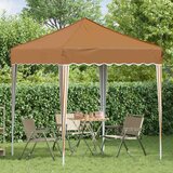  Rastezljivi šator za svadbe - šator za zabave Bež 195 x 195 x 245 cm - Bež Bez bočnog zida | shoptok.hr