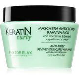 Phytorelax Laboratories Keratin Curly maska za neukrotivu i kovrčavu kosu anti-frizzy 250 ml | shoptok.hr