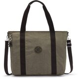 Kipling Torba za čez ramo 'Asseni' kaki / črna | Shoptok.si