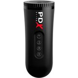 PDX Moto Blower - usisni, vibrirajući masturbator (crni) | shoptok.hr