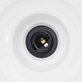 VISILICA podesiva po visini E27 sjajno bijela Ø 31 cm metal | shoptok.hr