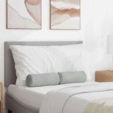 vidaXL valjkasti jastučići 2 pcs svijetlo siva Ø 15 x 40 cm Cijene