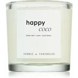 FARIBOLES Iconic Happy Coco dišeča sveča 400 g