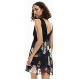 Desigual Haljina miks boja / crna | shoptok.hr