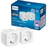 KOMPLET od 2 pametnih SCHUKO utičnica 2300 W, Wi‑Fi