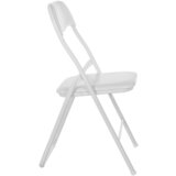 MID.YOU Zložljiv Stol Tudela Basic, Bela | Shoptok.si
