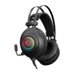 Rampage Crack RM-K1 Pulsar Gaming slušalice sa mikrofonom RGB, Crne | Eponuda.com