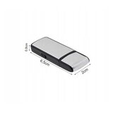 Mini baterija. špijunski snimač usb stick diktafon 8gb | shoptok.hr