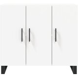  Komoda bijela 90x34x80 cm od konstruiranog drva | shoptok.hr