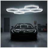  LED plafonsko svetlo HEXLINE LED/216W/230V 6500K 208x300 cm belo Cene