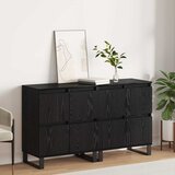  Kreveta 2 pcs Crni hrast 60 x 35 x 70 cm | shoptok.hr