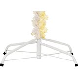  Umjetno božićno drvce s obojenim vrhovima bijelo 240 cm PVC | shoptok.hr