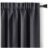 Restilo Antracitno siva zatemnitvena izolacijska zavesa 140x245 cm Pleat – u