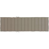  Blazina za ležalnik taupe 200x70x3 cm oxford tkanina, (20623548) | Shoptok.si