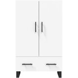  Visoka komoda bijela 69,5 x 31 x 115 cm od konstruiranog drva | shoptok.hr