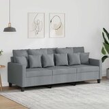  Trosjed od tkanine svjetlosivi 180 cm | shoptok.hr