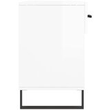  Klupa za cipele sjajna bijela 102x35x55 cm konstruirano drvo | Eponuda.ba