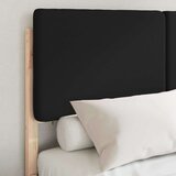  Posteljni okvir z oblazinjenim vzglavjem Črna 120 x 190 cm, (5000103649) | Shoptok.si