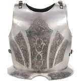  Replika srednjovjekovnog viteškog oklopa LARP srebrna čelična | shoptok.hr