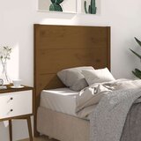  Uzglavlje smeđa boja meda 81 x 4 x 100 cm od masivne borovine | shoptok.hr