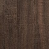  Okvir za krevet smeđi hrast 75x190 cm konstruirano drvo i metal | shoptok.hr