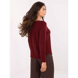 Italy Moda Sweater-IT-SW-2219.63-burgundy | Shoptok.si