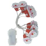  LED spoljni lanac 10xLED/2xAA 1,65 m IP44 topla bela Deda Mraz | Eponuda.com