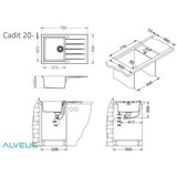 Alveus cadit 20 Bež-G55, 790x500/200 mm | ePonuda.com