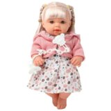 Lean Toys Punčka v puloverju z dudo in zvoki 30 cm | Shoptok.si