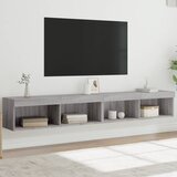 TV ormarići s LED svjetlima 2 kom boja hrasta 100x30x30 cm | shoptok.hr