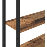 vidaXL Ormarić za knjige Staro drvo 60 x 24 x 161 cm Konstruirano drvo | shoptok.hr