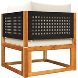 Vrtni set od 4 dijela s jastucima, akacija i ratan | shoptok.hr