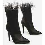 Resti Black women's feather boots Wenelika | ePonuda.com