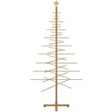 vidaXL Leseno božično drevo z stojalom Rjava 210 cm Bambus | Shoptok.si