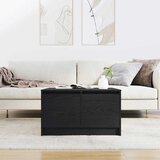  Stol za kavu s ladicama crni hrast 70,5x70x40 cm | Eponuda.ba