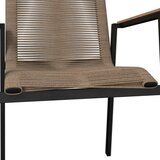 Amatio STOL tikovina aluminij antracit, peščene barve, barva tikovine | Shoptok.si