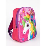 Shelvt Pink and purple unicorn backpack for a girl Cene
